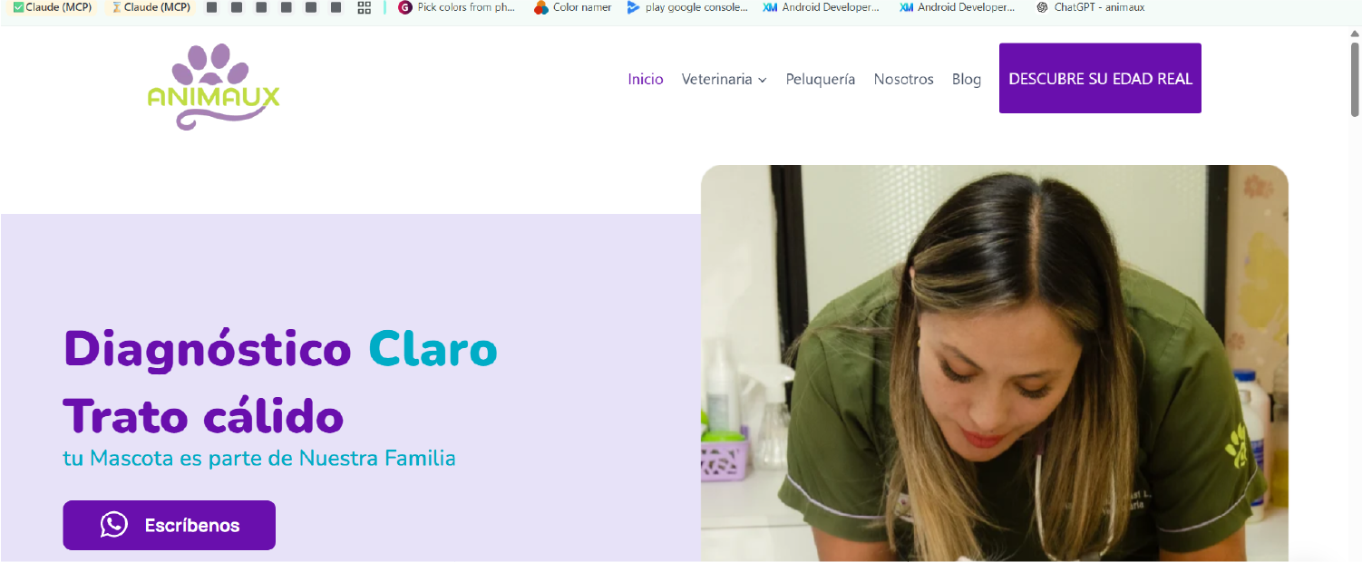 Sitio Web Corporativo · Web · Hermes DG