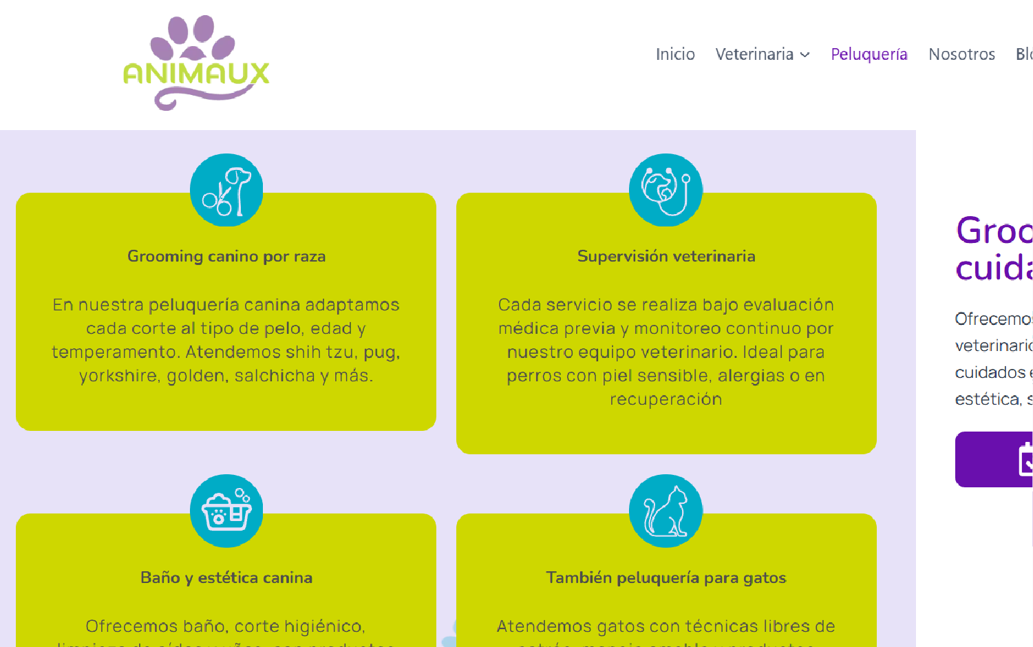 animaux web