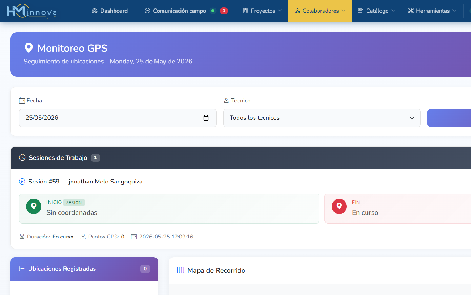 hm innova app biometrica