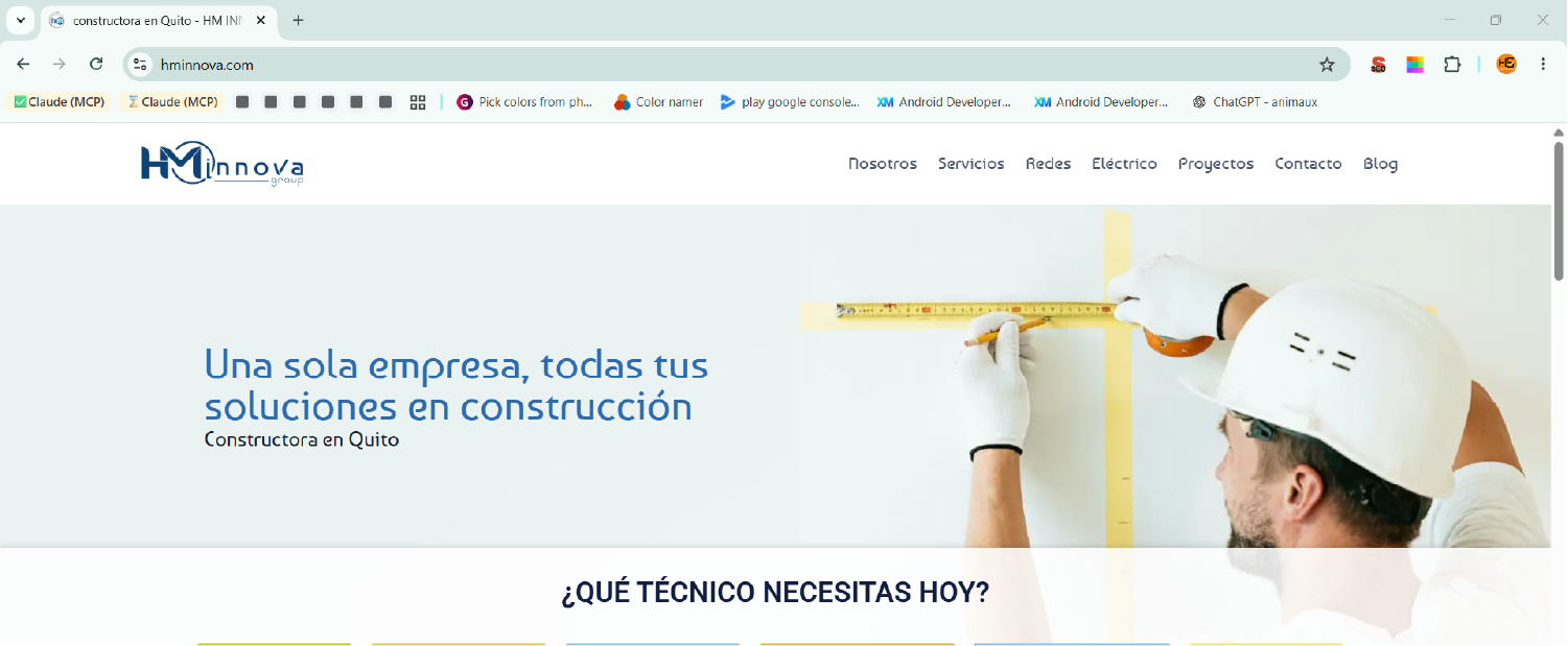 Sitio Web Corporativo · Web · Hermes DG