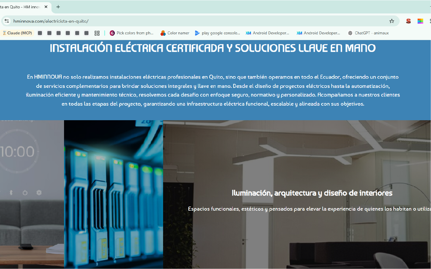 hm innova sitio web