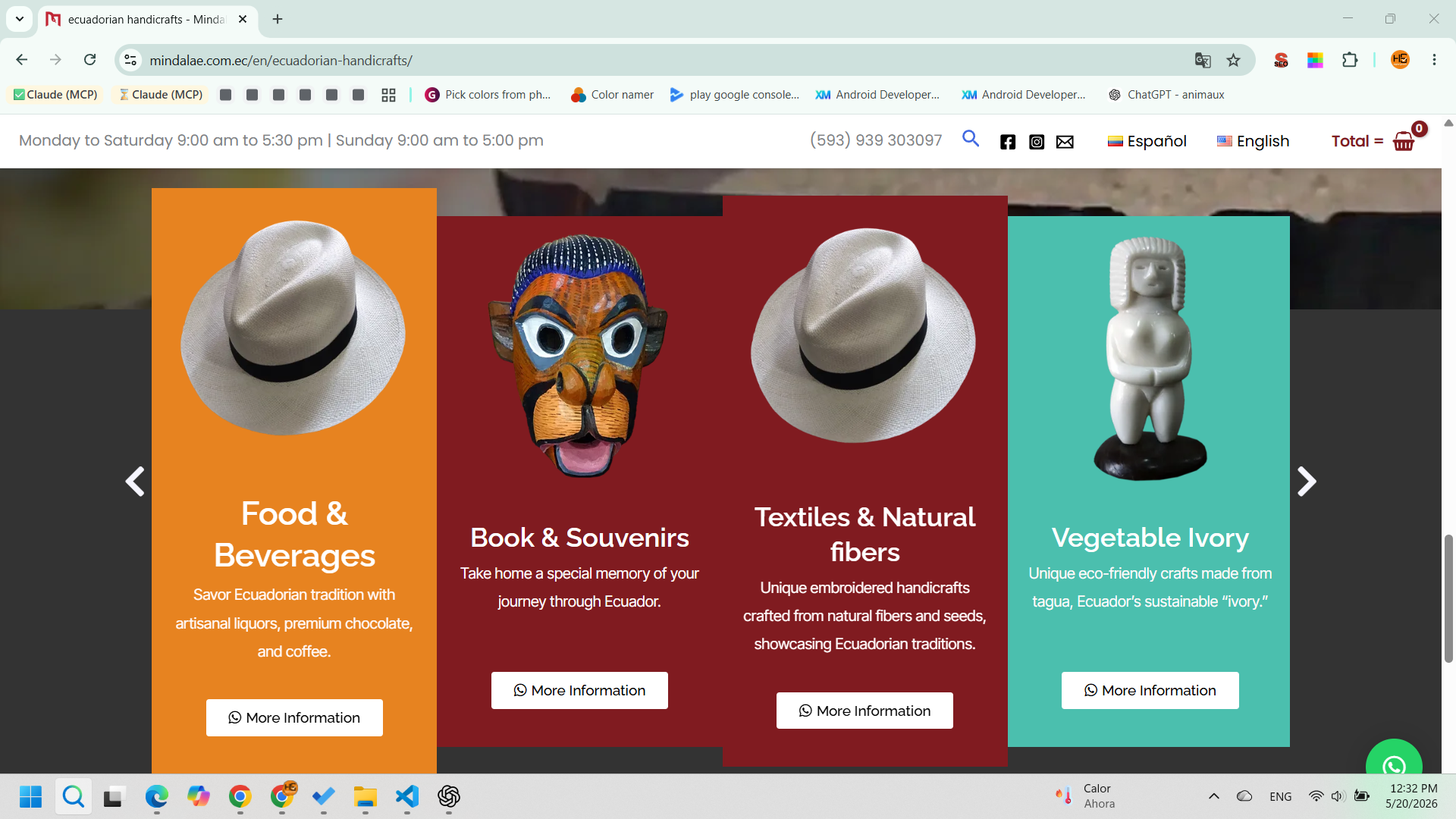 mindalae web