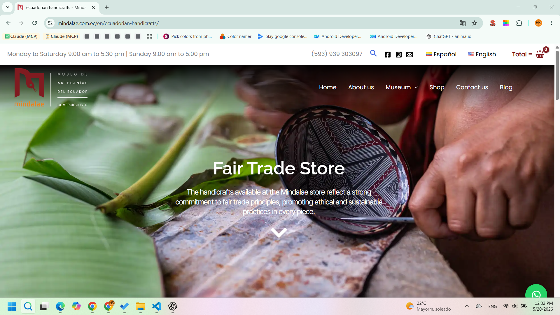 mindalae web